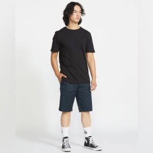 Volcom Frickin Modern Straight Chinos Midnight SZ 33 NWT